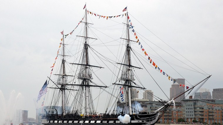 USS Constitution - Old Ironsides Still Afloat