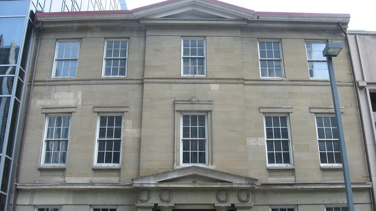 Burke Building - The Survivor of 1845