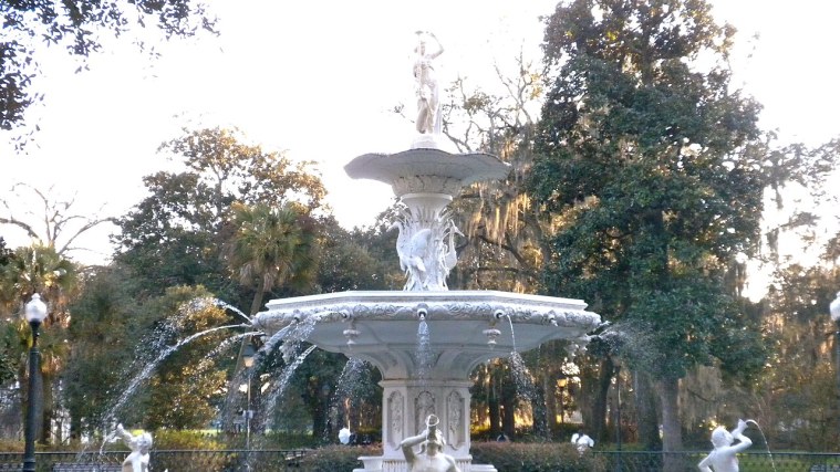 Forsyth Park Fountain - The Grand Finale