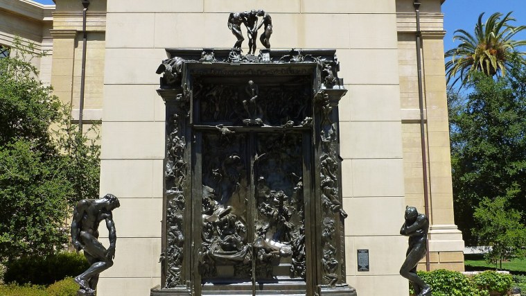 Rodin Sculpture Garden - Facing The Gates of Hell