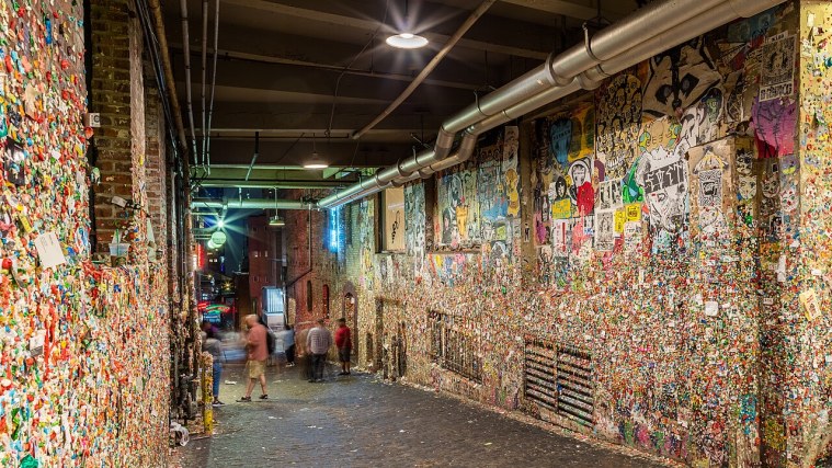 Gum Wall - The Stickiest Spot in Town