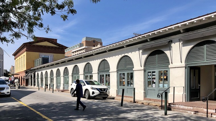 City Market - Four Blocks of Open Sheds