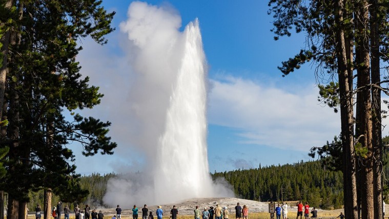 Old Faithful - Nature's Most Famous Clock