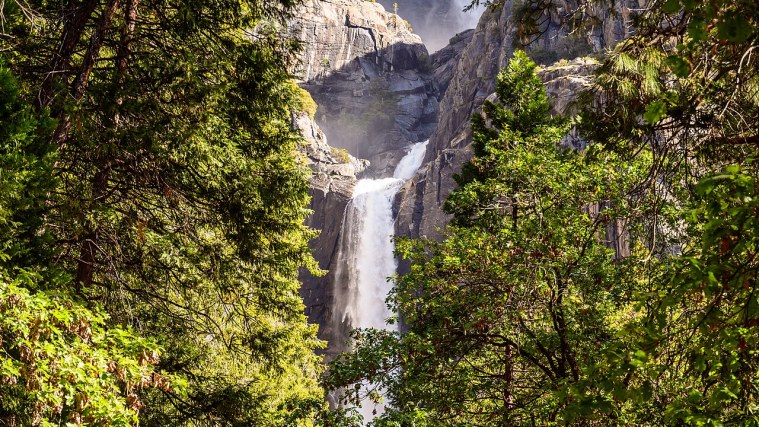 Lower Yosemite Fall - Where Muir Made His Home