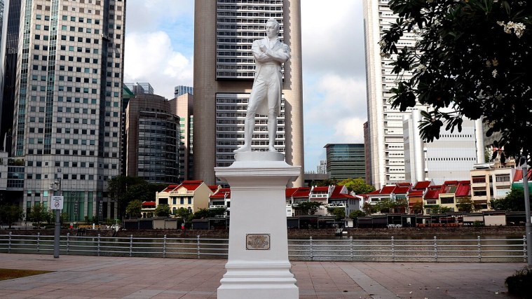 Raffles' Landing Site - Where Colonial Singapore Began