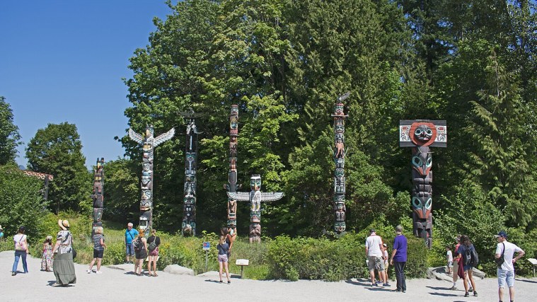 Brockton Point Totem Poles - Carved Stories