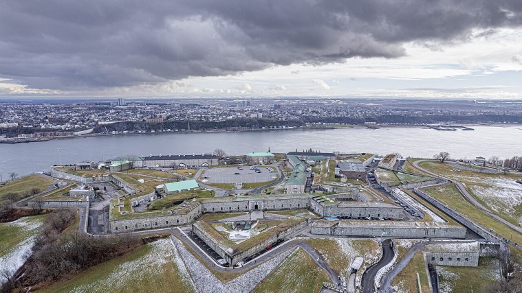 The Citadelle - Star Fort on Cap Diamant
