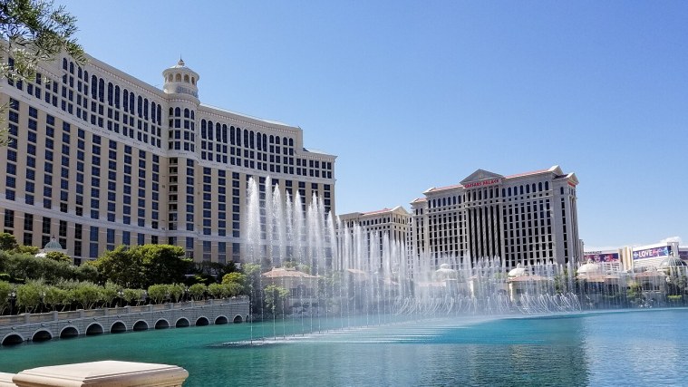 Fountains of Bellagio - A Lake in the Desert