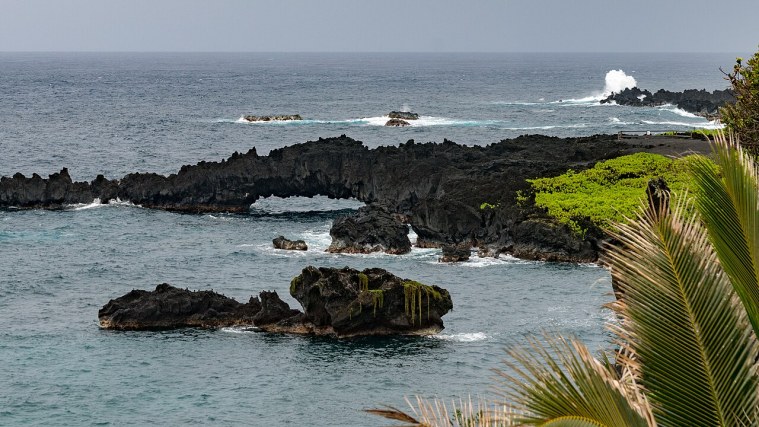 Waianapanapa State Park - Black Sand and a Royal Legend