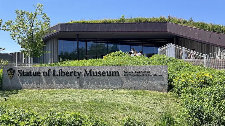 Statue of Liberty Museum - The Torch at Eye Level