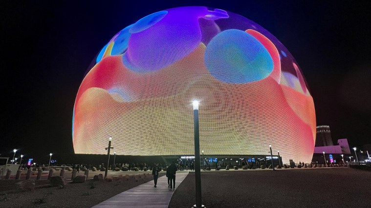 Sphere - The Strip's Giant Glowing Ball