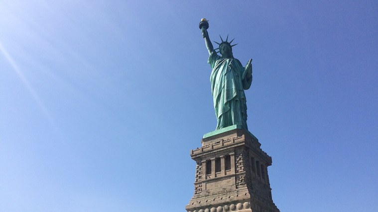 Statue of Liberty Pedestal - Inside the Base
