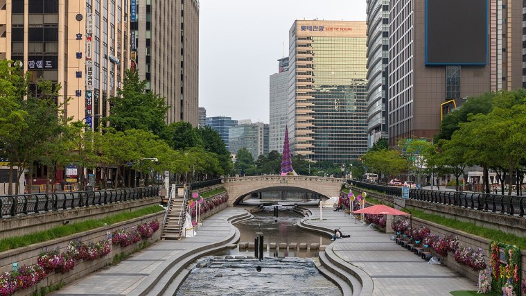 Cheonggyecheon Stream - A River Brought Back