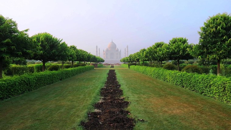 Mehtab Bagh - The Moonlight Garden at Sunset
