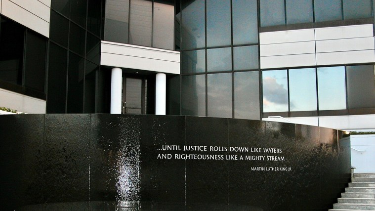 Civil Rights Memorial - Water Over the Names
