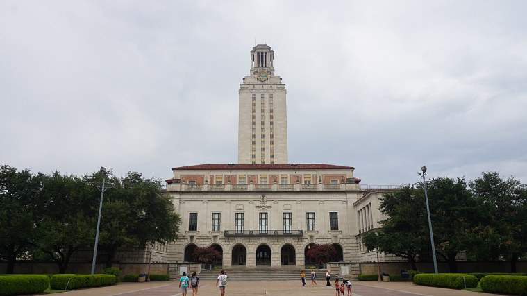 Main Building and UT Tower - The Campus Landmark